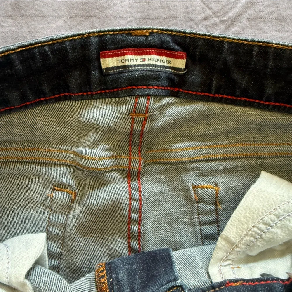 Tommy Hilfiger Women’s Jeans 8S Bootcut Blue Denim Y2K Stretch Mid Rise 28x29 - Picture 5 of 11